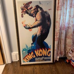 Vintage King Kong poster